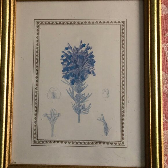 Two wall decor with flowers art prints and nice frames home decoration - Picture 7 of 9